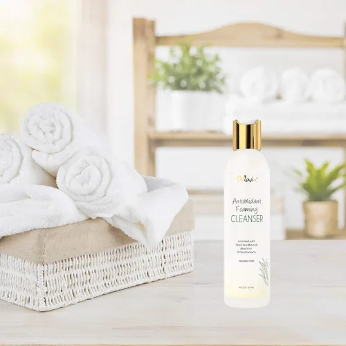 Vista 8 de Deluvia - Limpiador facial diario con espuma antioxidante y lavado facial, limpiador facial suave hidratante para pieles sensibles y secas, lavado