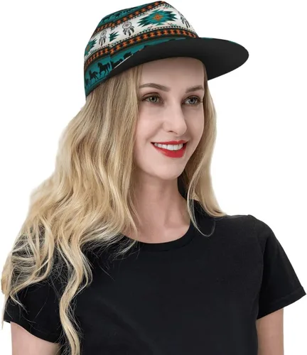 Vista 8 de Gorra india nativa americana ajustable retro nativa americana sombrero de béisbol para hombres y mujeres, sombrero y gorra ajustable casual