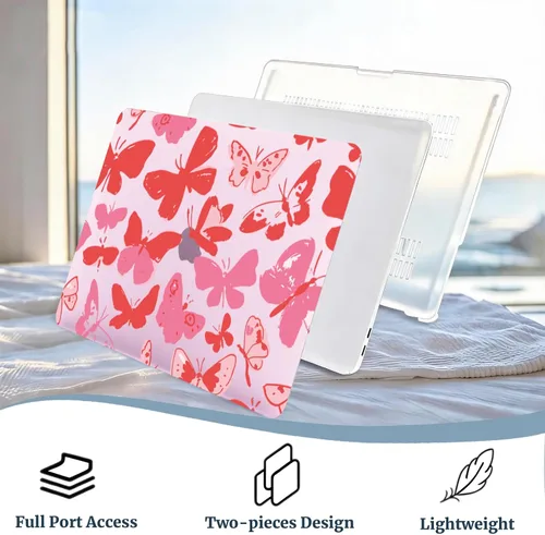 Vista 37 de Funda compatible con MacBook Air de 15" M5 M4 M3 M2 2023-2026 Negro (Black Lace)