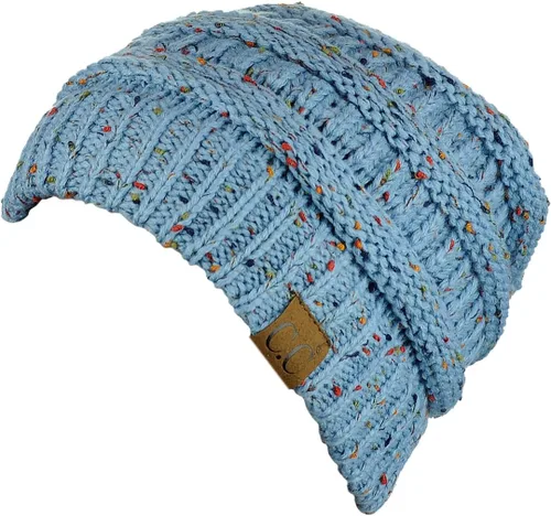 Vista 660 de C.C Trendy Warm Chunky Soft Stretch Cable Knit Beanie