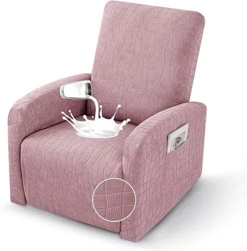 Vista 13 de MAXIJIN Fundas impermeables para sillas reclinables pequeñas de 3 piezas, fundas reclinables que se mantienen en su lugar, fundas reclinables Lazy