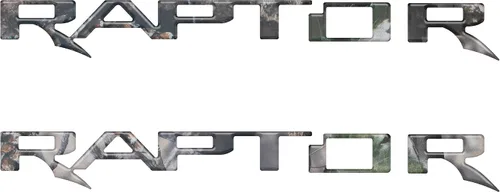 Vista 20 de Insertos de emblema para capó - Compatible con Ford F-150/Bronco Raptor 2021-2026