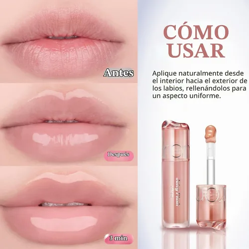 Vista 5 de rom&nd JUICY FLASH LABIO ACEITE 01 POMELO LIGHT LUZ POMELO