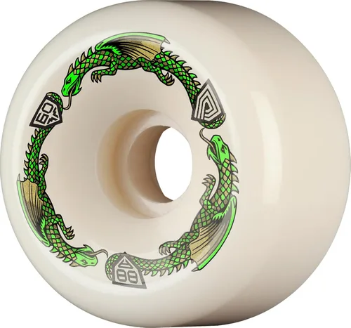 Vista 17 de Ruedas de patineta Powell Peralta Dragon Formula 88A, A2, 54mm x 39mm