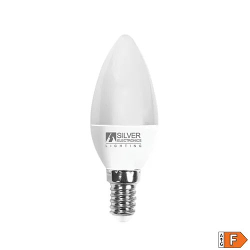 Vista 3 de Bombilla LED Vela Silver Electronics Luz blanca 6 W 5000 K