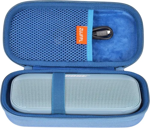 Vista 11 de Funda rígida de EVA compatible con Bose SoundLink Flex de 2ª generación/Bose SoundLink Flex altavoz Bluetooth, impermeable, a prueba de golpes y a