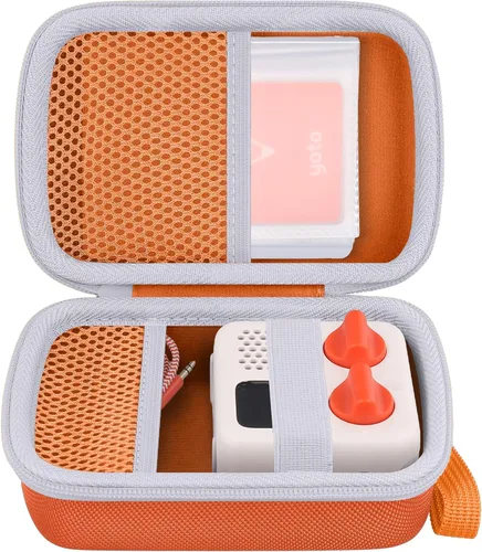 Vista 15 de Estuche rígido co2CREA compatible con el reproductor de música Yoto Mini 2024 Edición para niños, altavoz infantil, reproduce tarjetas