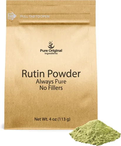 Vista 5 de PURE ORIGINAL INGREDIENTS Polvo de rutina, siempre puro, sin aditivos ni rellenos, verificado por laboratorio (16 onzas)