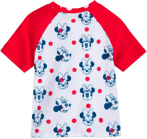 Vista 5 de Disney Minnie Mouse Set de baño de lujo con lunares rojos para niñas