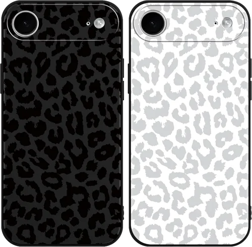 Vista 87 de Paquete de 2 fundas de teléfono con bonito estampado de guepardo para iPhone 7/8/SE 2020 / SE 2022 de 4.7 pulgadas, diseño de leopardo de lujo