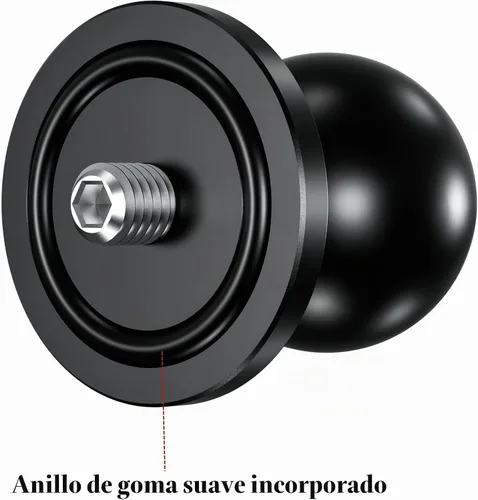 Vista 4 de BRCOVAN Adaptador de bola de aleación de aluminio de 1 '' con perno roscado