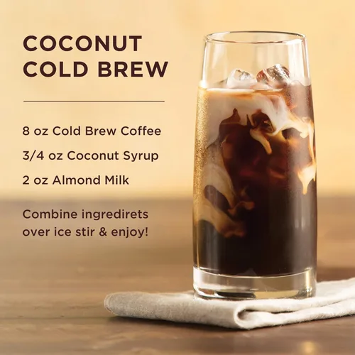 Vista 7 de Don Francisco’s Coffee Organic Cold Brew; café Orgánico, 100% cafe Arábica, tueste mediano-oscuro, 4 “Pitcher Packs” (rinde 2 jarras)