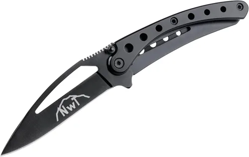 Vista 3 de Performance Tool W9374 Aneko Cuchillo de bolsillo de acero inoxidable de 5.5 pulgadas, color negro.