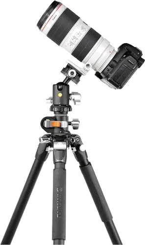 Vista 6 de Vanguard Trípode de aluminio VEO3+263AB160S con columna central multiángulo y cabezal de bola VEO BH-160S de doble eje