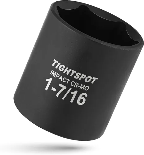Vista 30 de TIGHTSPOT - Zócalo poco profundo de 1/2" Dr 1 1/2 pulgadas, antirredondo, 6 puntos, acero CRMO