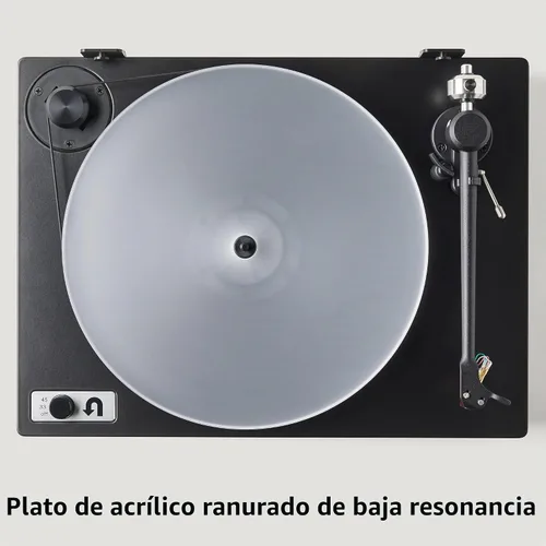 Vista 4 de U-Turn Audio - Tocadiscos Orbit Special (Gen 2) con preamplificador incorporado, negro
