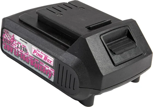 Vista 8 de The Original Pink Box Rompecabezas inalámbrico sin escobillas de iones de litio de 20 V con batería de 2 Ah, rosa