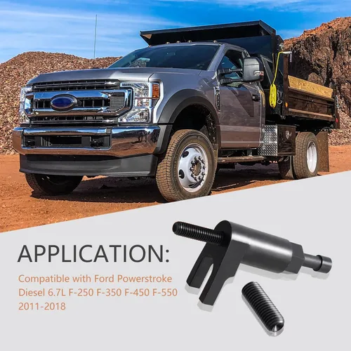 Vista 3 de Repuesto de herramienta de extracción de inyector de combustible para 3418 compatible con Ford Powerstroke Diesel 6.7L F-250 F-350 F-450 F-550