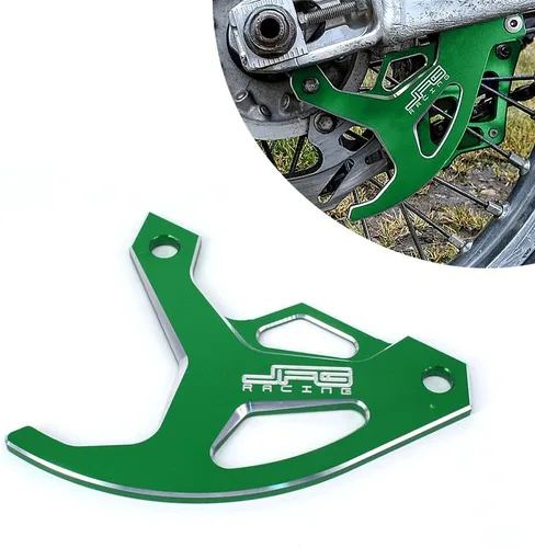 Vista 8 de JFG RACING Protector de disco de freno trasero para motocross, protector de rotor CNC Dirtbike para YZ125 YZ250 06-25/YZ250F YZ450F 06-23/YZ250X