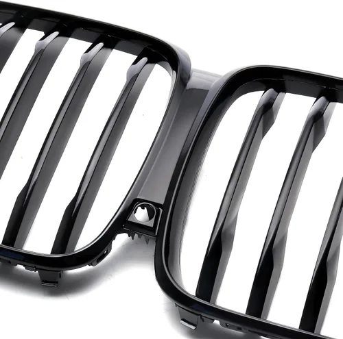Vista 4 de MotorFansClub Parrilla de rejilla para BMW X5 G05 xDrive40i xDrive50i xDrive45e M50i 2019 2020 2021 2022 2023 parrilla frontal de repuesto negro