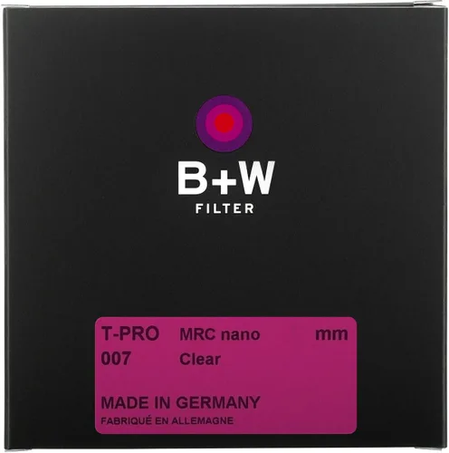 Vista 2 de Filtro de protección transparente B + W para lente de cámara, soporte Titan ultra delgado (T-PRO), 007, HTC, 16 capas multiresistentes y nano