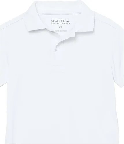Vista 2 de Nautica - Camiseta de polo de manga corta para uniforme escolar de niño