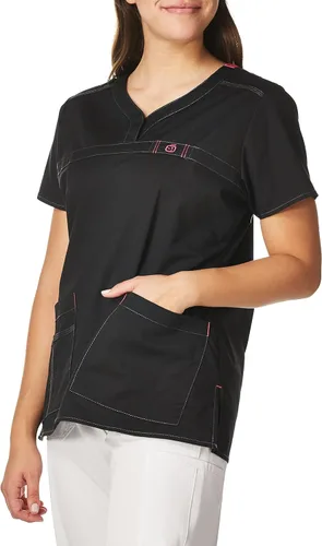 Vista 3 de WonderWink Wonderflex Patience - Camiseta médica para mujer