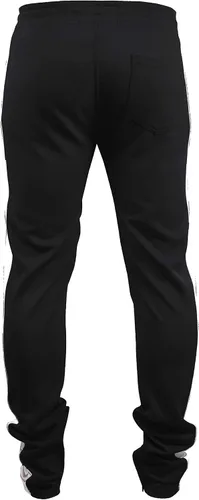 Vista 4 de SCREENSHOT Mens Hip Hop Premium Slim Fit Winter Fleece Lined Track Pants - Athletic Jogger Bottoms with Side Taping