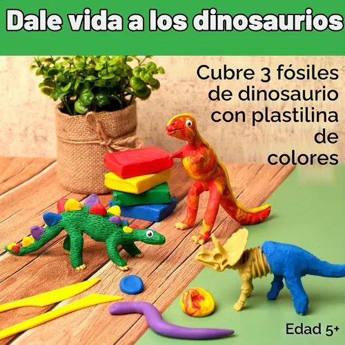 Vista 2 de Creatividad para niños: crea con dinosaurios de arcilla