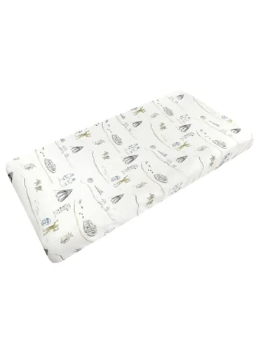 Vista 17 de Funda de punto prémium para cambiador de pañales "CoComelon" de Copper Pearl