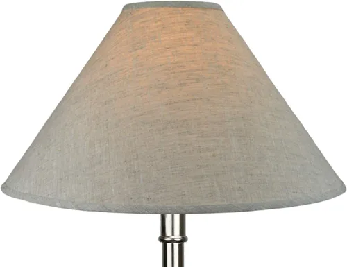 Vista 3 de FenchelShades.com Pantalla de 6 pulgadas de diámetro superior x 22 pulgadas de diámetro inferior x 14 pulgadas de altura inclinada con arandela