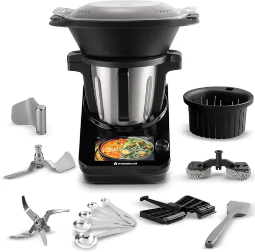 Vista 2 de Wonderchef Chef Magic Robot de cocina todo en uno para cocina india e internacional Cortar automático, saltear, revolver, amasar... Aplicación