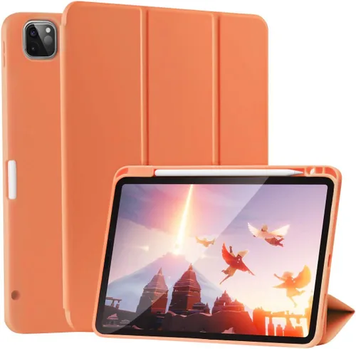 Vista 7 de Funda para iPad Pro de 11 pulgadas 4ª/3ª/2ª generación 2022/2021/2020 con soporte para lápices [compatible con la carga del segundo lápiz para iPad]