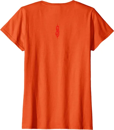 Vista 46 de Slipknot Tribal Calavera playera, niños 12, Rojo