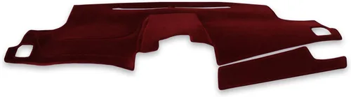 Vista 6 de Coverking Cubiertas de tablero de ajuste personalizado para modelos selectos de Chevrolet Silverado 1500/2500/3500 - Terciopelo (Negro)