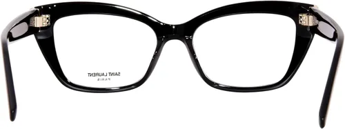 Vista 4 de SAINT LAURENT SL-M117 001 - Gafas para mujer, color negro, con borde completo, ojo de gato, 2.087 in
