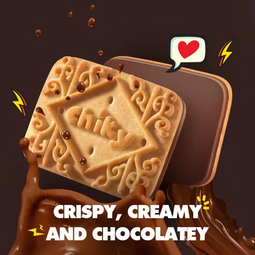 Vista 4 de Pozuelo Chiky - Galletas de chocolate, 16.9 onzas (paquete de 1)