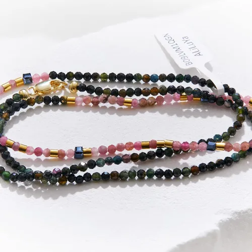 Vista 5 de I Can Do All Things Through Christ Morse Code Bracelets, Stone Beaded Bracelets for Women, 925 Sterling Silver Bracelets for Women, Bible Verse