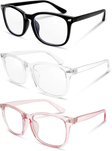 Vista 9 de NZKNP Blue Light Glasses for Woman Men,Blue Light Blocking Glasses,Clear Glasses
