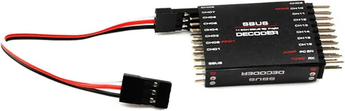 Vista 3 de MOUDOAUER Convertidor de señales de receptor de 16 canales, DIY RC 16CH Sbus a PWM/PPM/DECODER para Futaba para transmisor Frsky