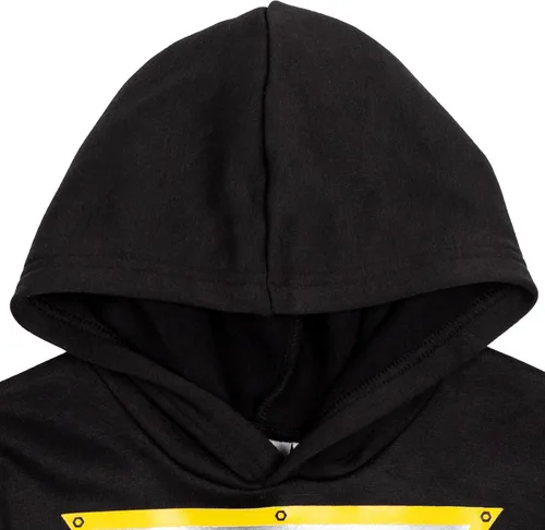 Vista 3 de Monster Jam Maximum Destruction El Toro Loco Grave Digger - Sudadera con capucha de forro polar para niños pequeños a grandes