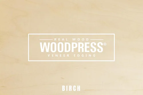 Vista 5 de Chapas de madera de abedul real de 7/8 pulgadas sin pegar, rollo profesional de comercio de 500 pies, molduras lijadas y de vellón para muebles