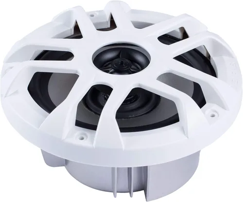 Vista 8 de Memphis Audio LED Marine Speaker Pack: 3 pares de MXA60L 6.5" Marine Grade, incluye parrillas blancas y negras con LED RGB