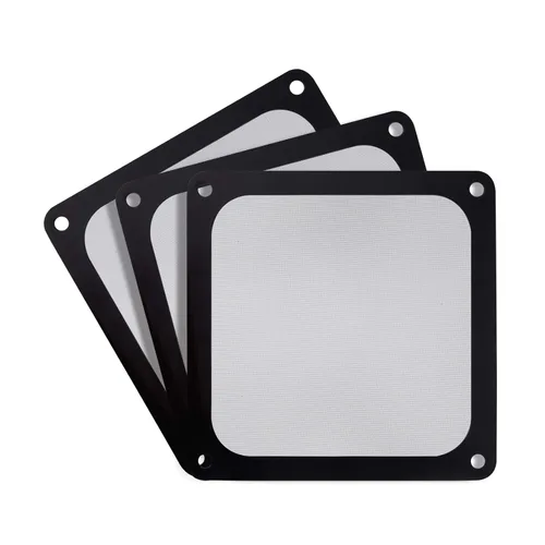 Vista 20 de Silverstone Technology SST-FF121B-USA-2Pack - Filtro de ventilador (4.724 in) con rejilla de panal