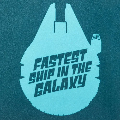 Vista 5 de Loungefly Star Wars Mochila de velocidad ligera, exclusiva de Tienda