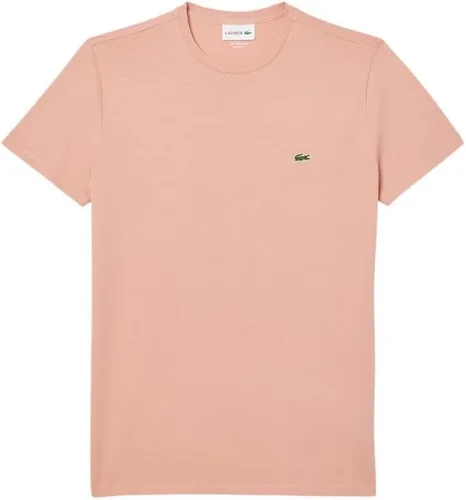 Vista 5 de Lacoste Camiseta clásica de manga corta con cuello redondo para hombre