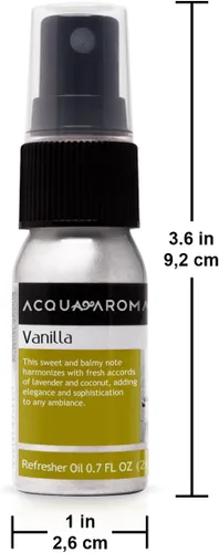 Vista 5 de Acqua aroma vainilla Aceite de Repaso 0,7 FL oz (20ml)
