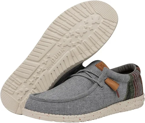 Vista 2 de Hey Dude mens Wally Funk Baja