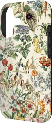 Vista 2 de Cute Flowers Vintage Botanical Flower Illustration Case for iPhone 17