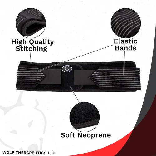 Vista 6 de Dr. Wolf Si Belt - Cinturón sacroilíaco para aliviar el dolor articular SI, dolor de cadera y dolor ciático